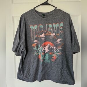 Graphic Gray T-Shirt for Women